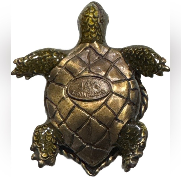 Jay Strongwater Swarovski St. Petersburg Sasha Jeweled Turtle Small Trinket Box - Picture 4 of 4